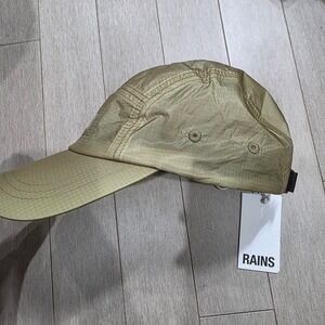 Rains khaki green baseball cap